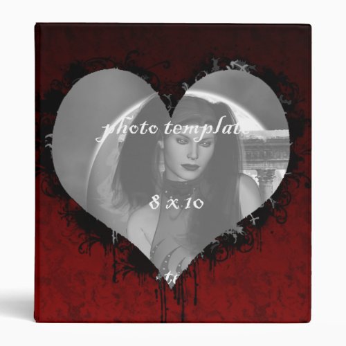 Gothic Heart Photo Frame Binder