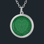 Gothic Heart-Silver Necklace Green & Black 1<br><div class="desc">Our Beautiful Gothic Heart-Silver Necklace Green & Black 1 Are Dark,  Yet Lovely With Our Artistic Scroll Design. They Are Designed In A Collection Of Several Items So Your Whole Wedding Can Be Coordinated With The Same Style!</div>