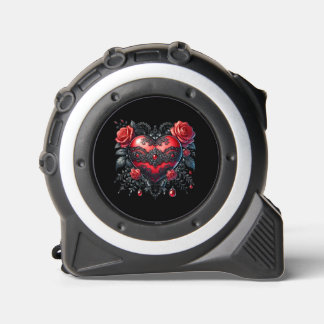 Gothic Heart Valentine Tape Measure