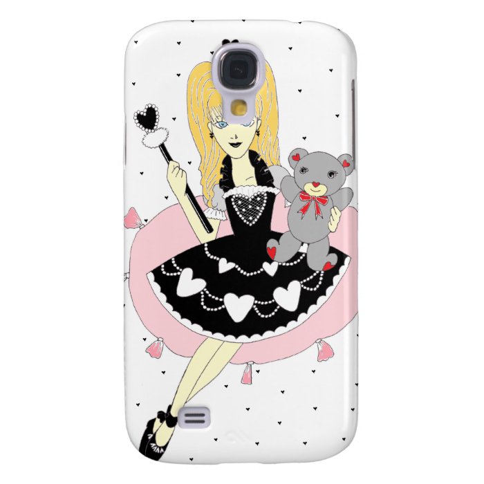 Gothic Hearts Princess Samsung Galaxy S4 Covers