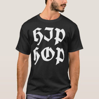 Gothic Hip Hop Glyphs T-Shirtt T-Shirt