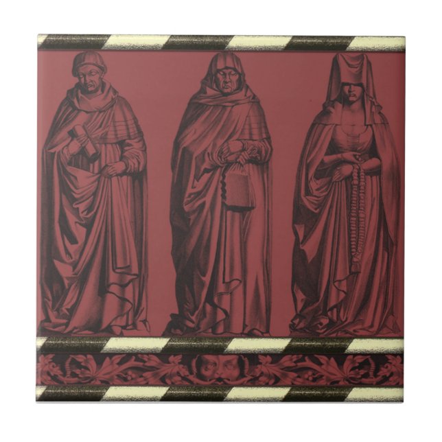 Gothic Home Decor-Gothic Tile-Kitchen Backsplash Tile (Front)