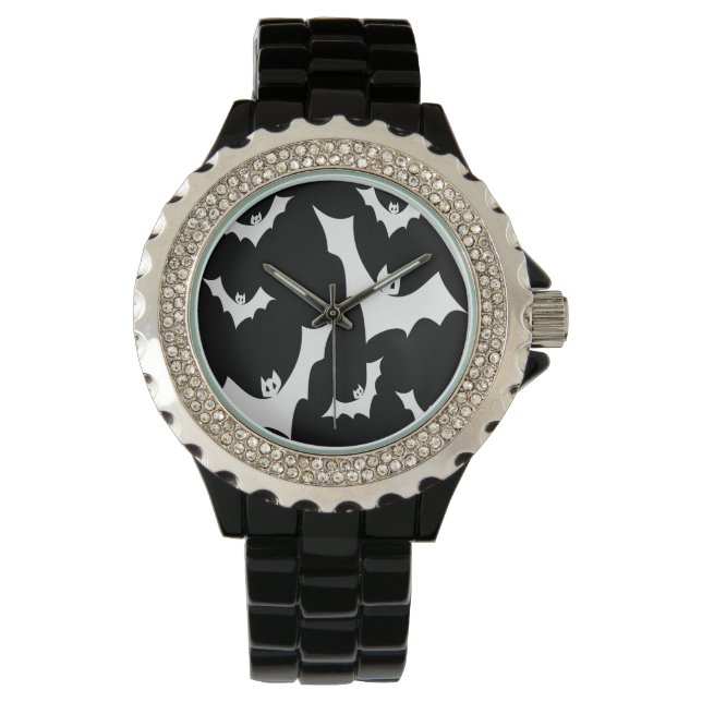 Gothic Horror Vampire Bats Watch (Front)
