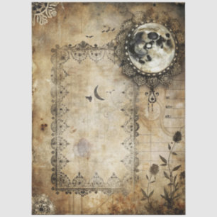 Gothic Junk Journal Series Design 10 Tissue Paper