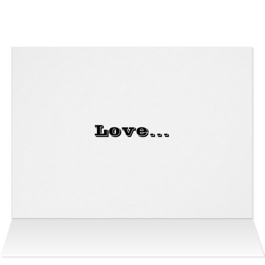 Gothic kaleidoscope sweet husband birthday (Inside Horizontal (Top))