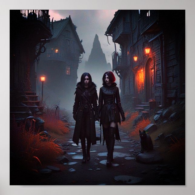 Gothic Keep or design your own  Poster (Front)