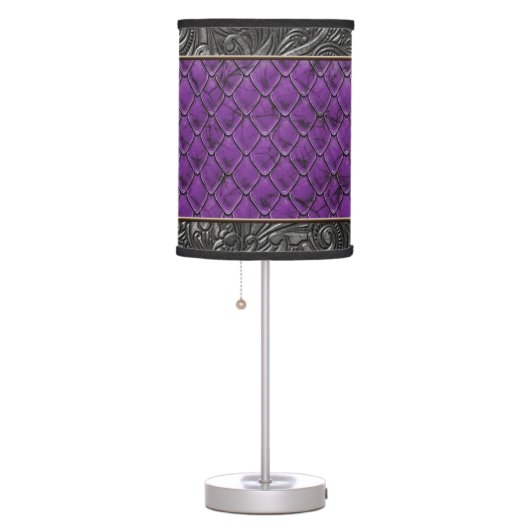 Gothic Killer Purple Table Lamp (Right)