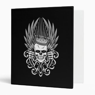 Gothic King Skull Binder