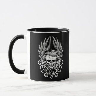 Gothic King Skull Mug