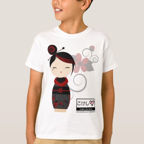 Gothic Kokeshi Kids Tee