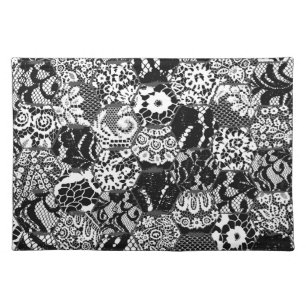 gothic lace cloth placemat