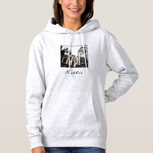 'Gothic' Ladies' Hoodie (Front)