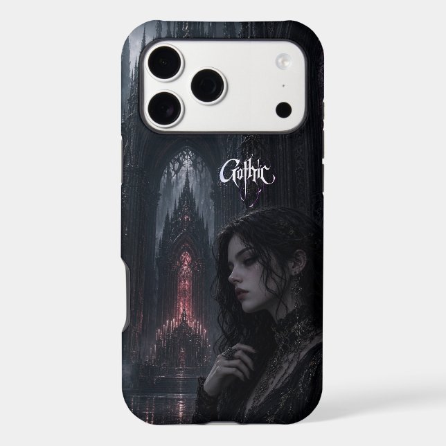 Gothic Lady #3 Case-Mate iPhone Case (Back)