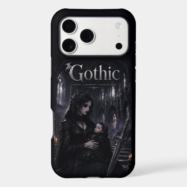 Gothic Lady #4 Case-Mate iPhone Case (Back)
