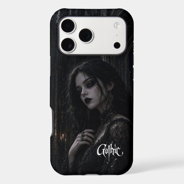 Gothic Lady  Case-Mate iPhone Case (Back)