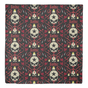 Gothic Lamp And Accessories Duvet Cover