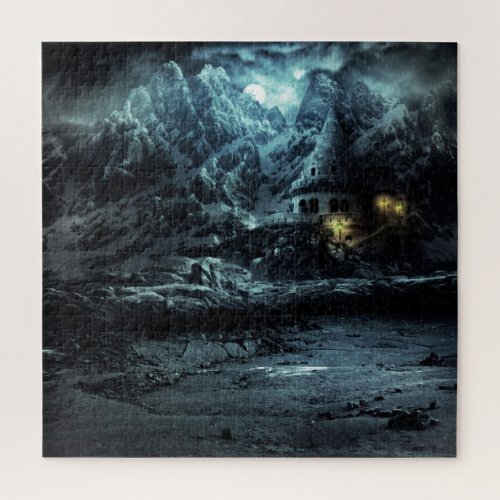 Gothic Landscape Square Puzzle