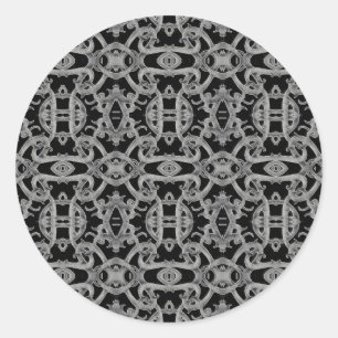 GOTHIC Large Round Stickers