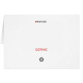 GOTHIC LOVE CARDS (Back Horizontal)