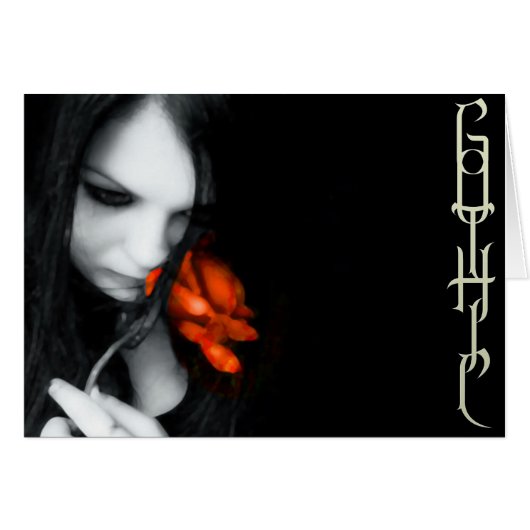 GOTHIC LOVE CARDS (Front Horizontal)