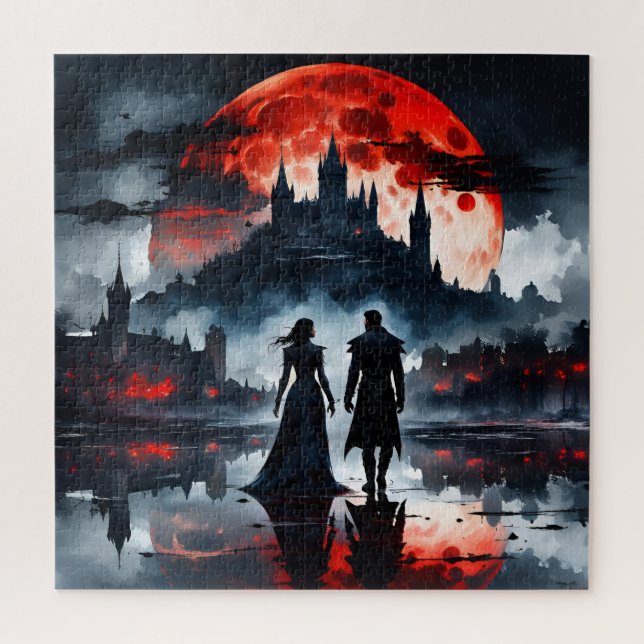 Gothic love jigsaw puzzle (Vertical)