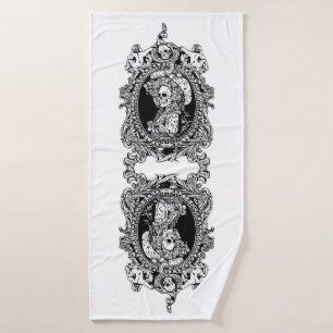 Gothic Maiden Bath Towel Set