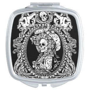 Gothic Maiden Compact Mirror