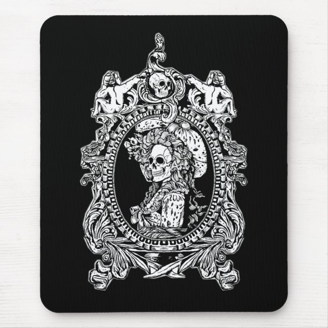 Gothic Maiden Mouse Pad (Front)