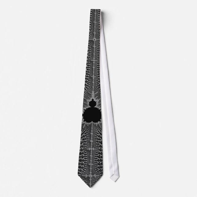 Gothic Mandelbrot Neck Tie (Front)