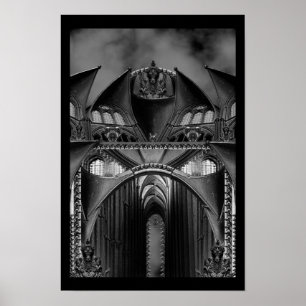 Gothic Mansion Poster