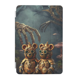 Gothic Mechanical Dark Forest Steampunk Gummy Bear iPad Mini Cover