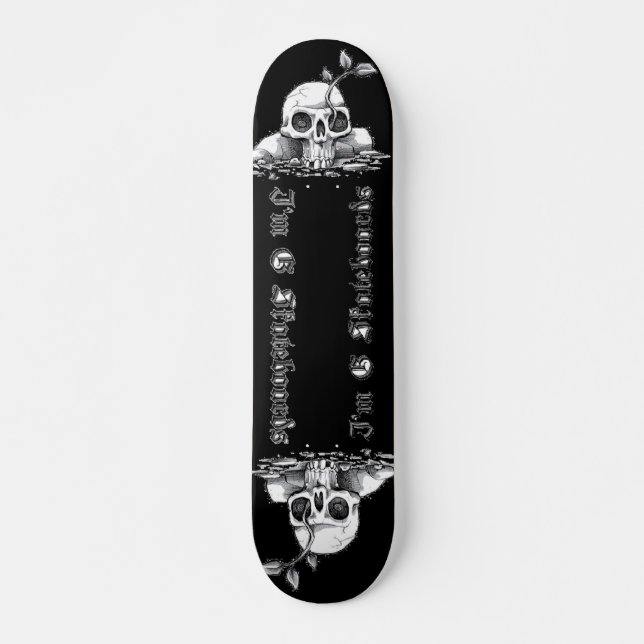 Gothic-Medieval Skateboard (Front)