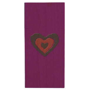 Gothic Melting Love Heart Custom USB Flash Drive
