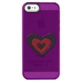 Gothic Melting Love Heart iPhone Case