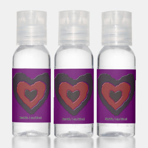 Gothic Melting Love Hearts Hand Sanitizer