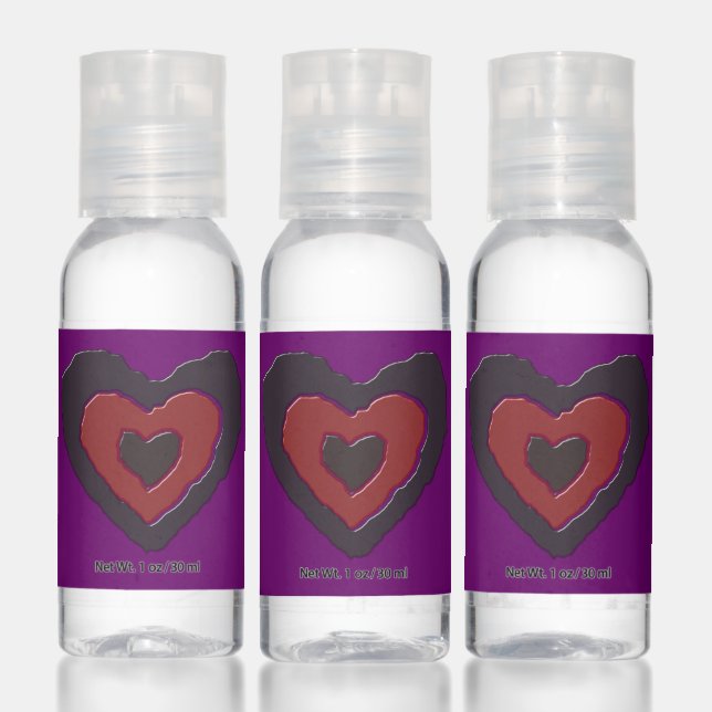 Gothic Melting Love Hearts Hand Sanitizer (Set)