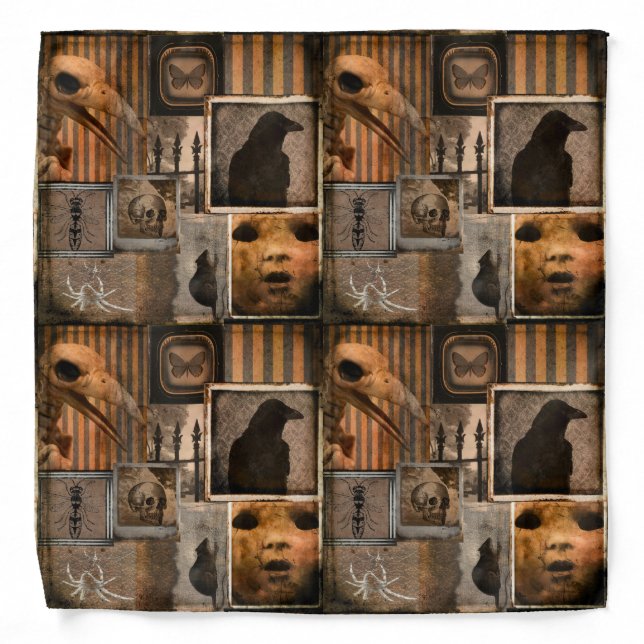 Gothic Menagerie Bandana (Front)