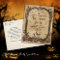 Gothic Mirror Spooky Skeletons Halloween Invite