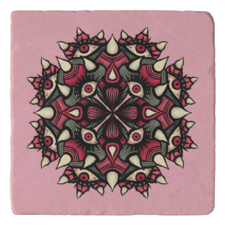 Gothic Monster Wall Decal - Creepy Horror Fantasy  Trivet