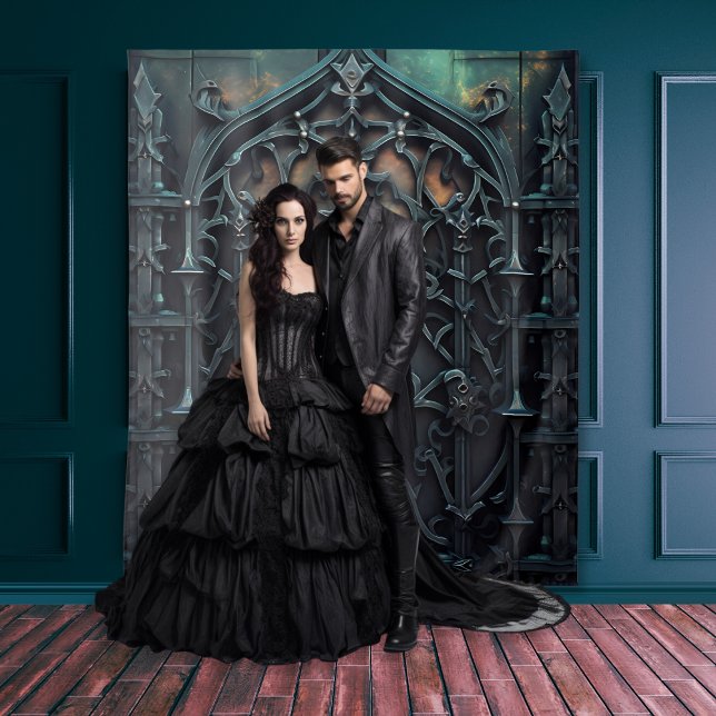 Gothic Moody Black Arch Tapestry (Creator Uploaded)