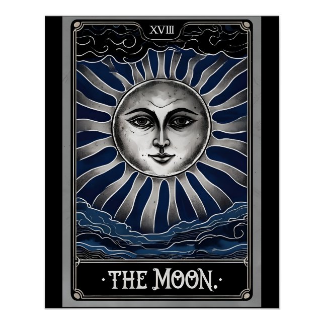 Gothic Moon Tarot Poster (Front)