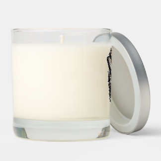 Gothic Moth Moon Candle