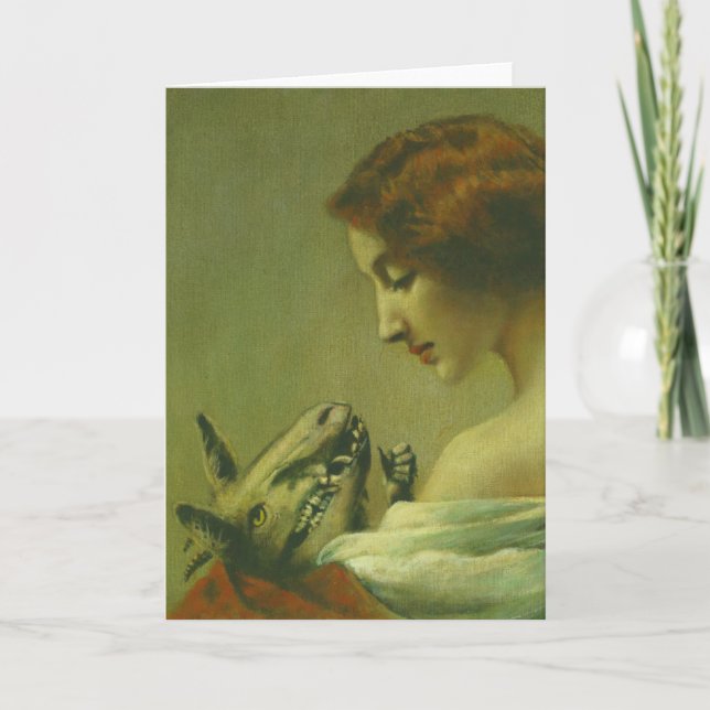 Gothic Mother And Baby  Greetings Card (Front)