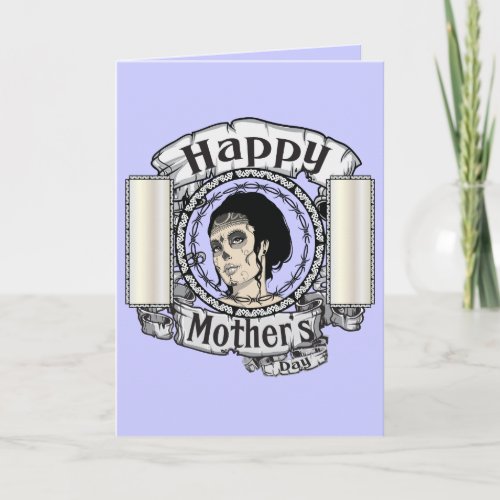 Gothic Mothers Day card