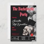 Gothic Movie Style  Bachelorette Party Invitation at Zazzle