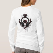Gothic Mystic Eye T-Shirt – Dark Fantasy Occult Sy