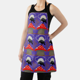 Gothic Mystic Raven Apron