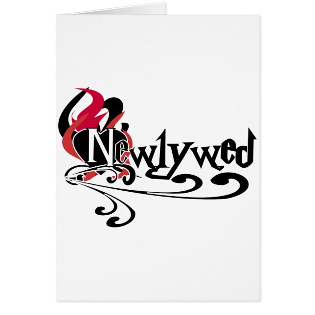 Gothic Newlywed Cards (Front)