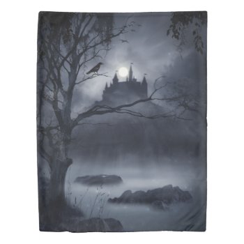 Gothic Night Fantasy (1 Side) Twin Duvet Cover by FantasyPillows at Zazzle