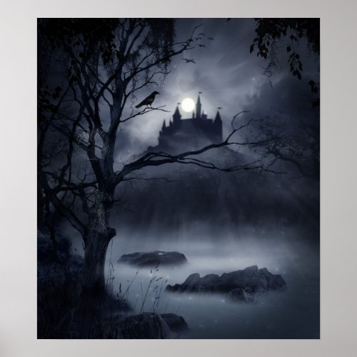 Gothic Night Fantasy Poster